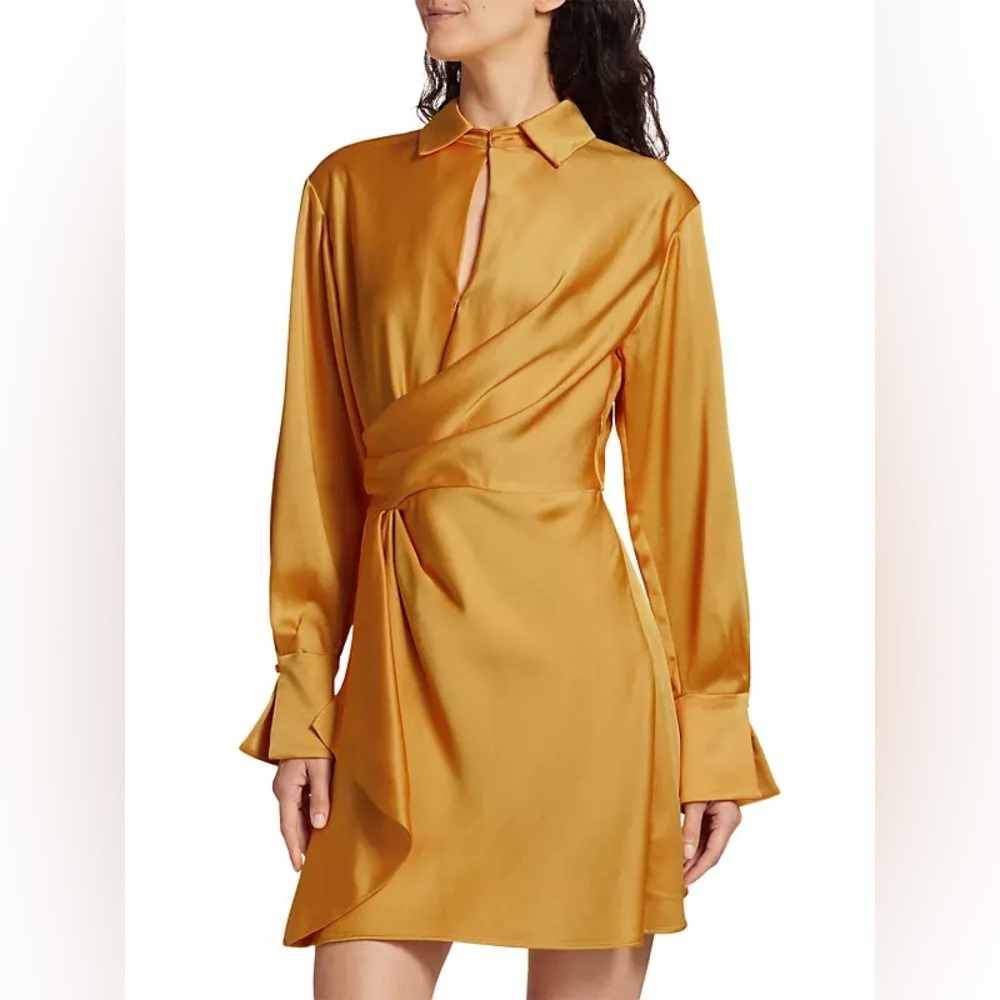 Simkhai Taliyah Draped Dress NWT